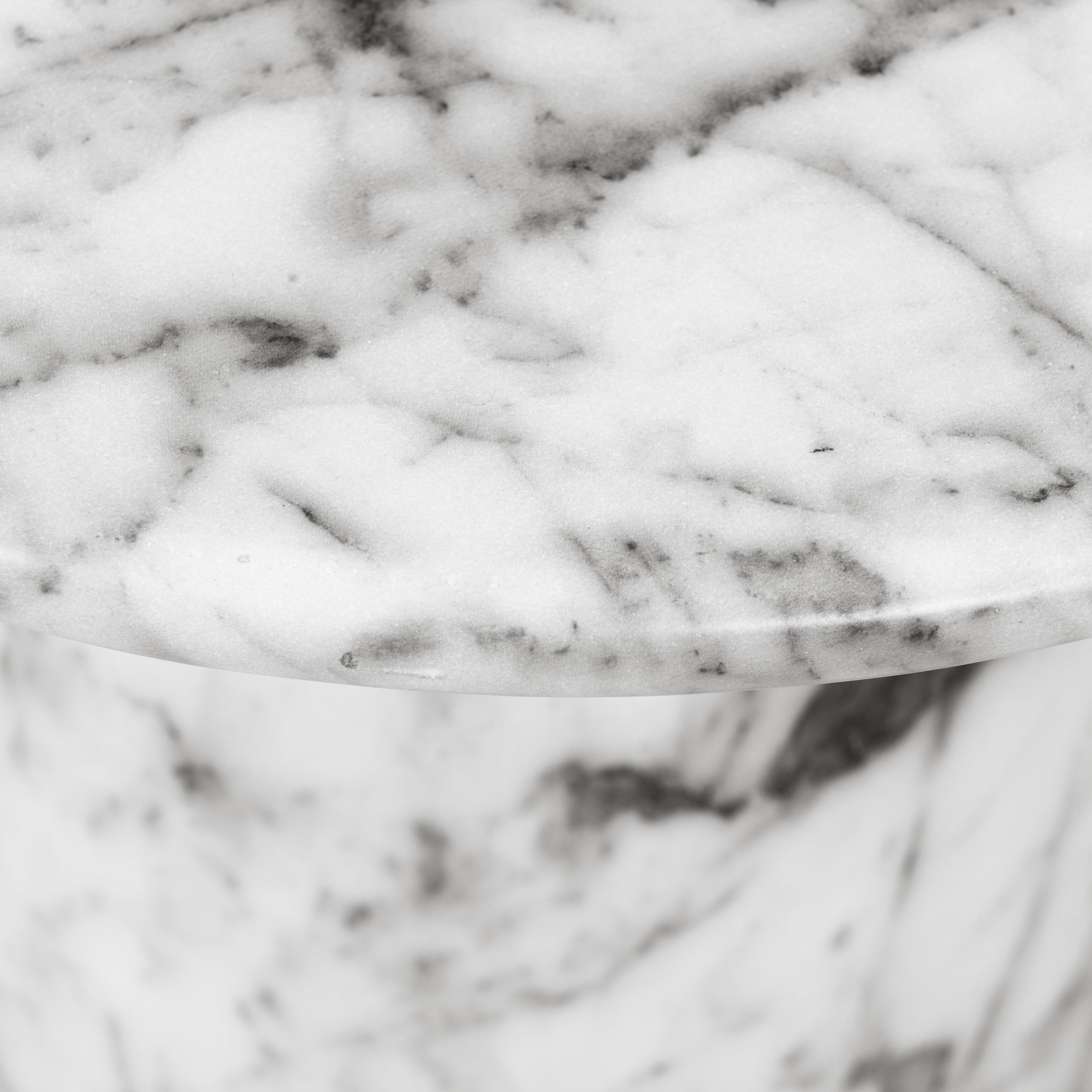Table d'appoint | Marbre blanc