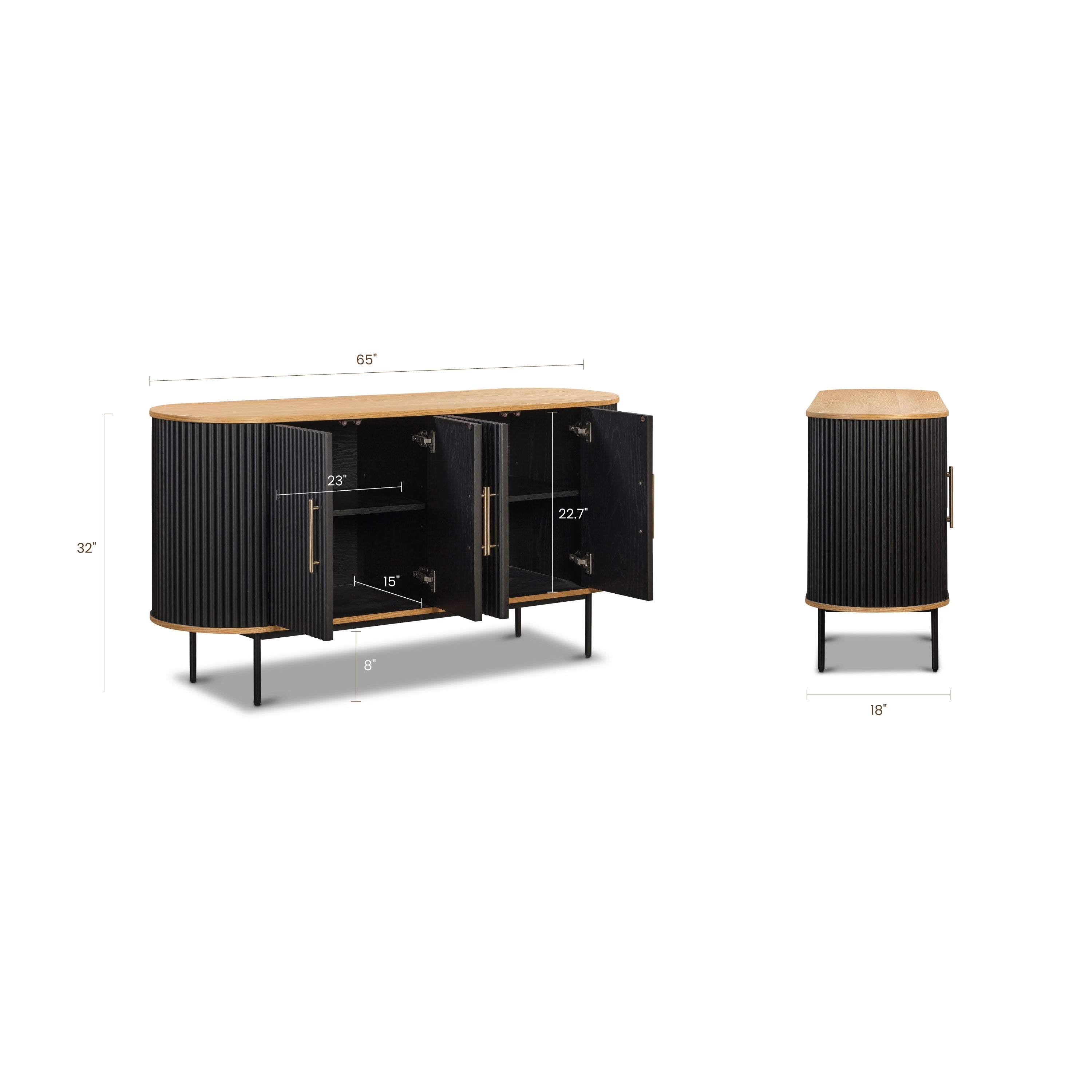 Buffet 65 | Noir