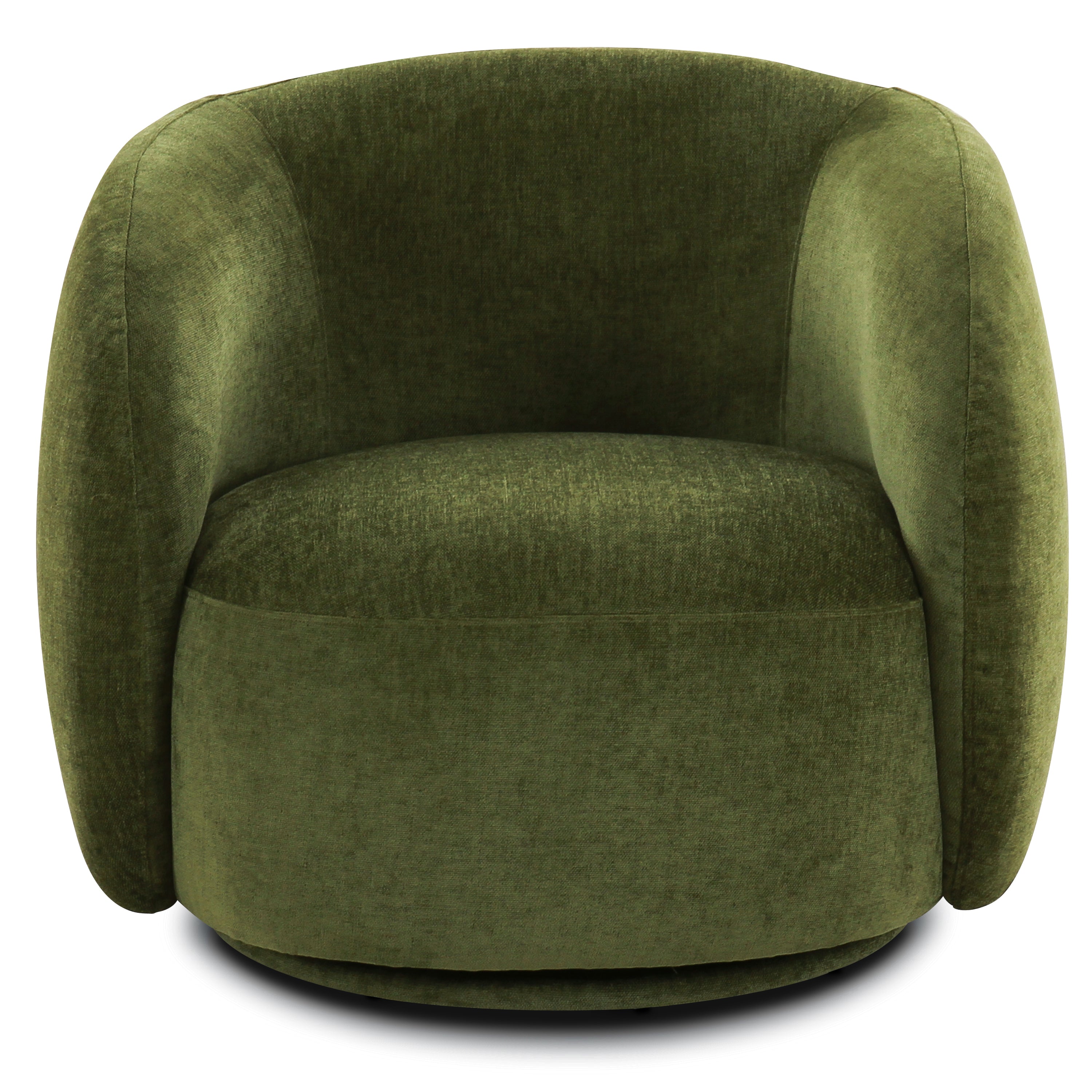 Fauteuil pivotant | Vert patiné