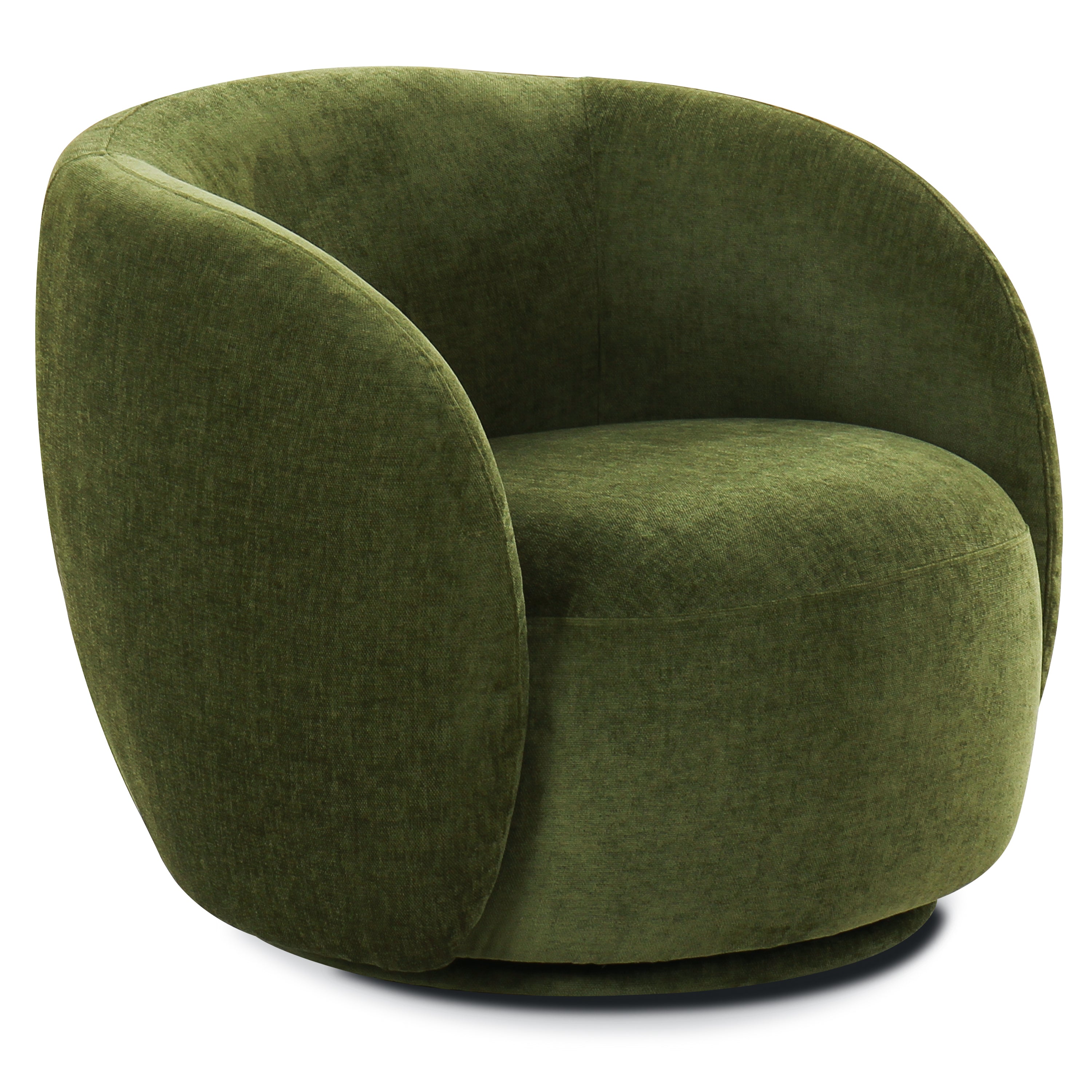 Fauteuil pivotant | Vert patiné
