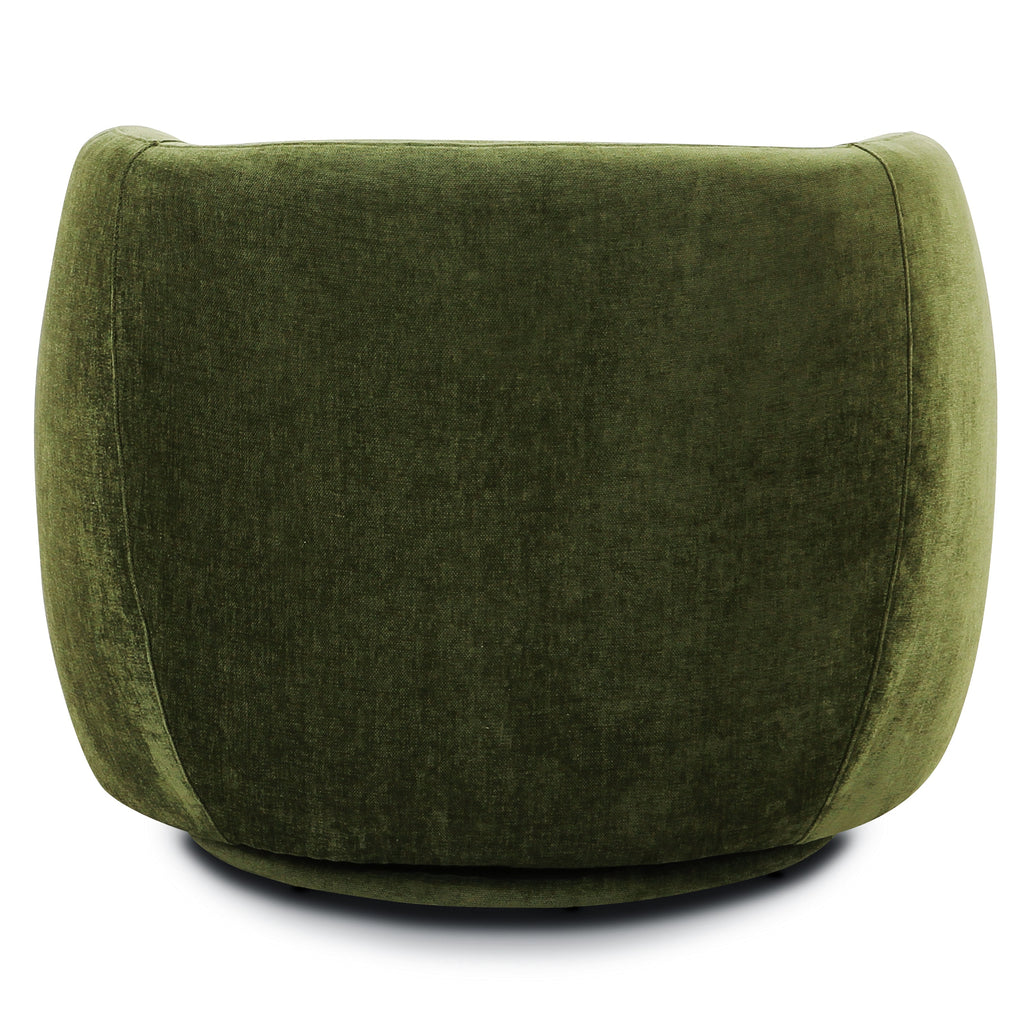 Fauteuil pivotant | Vert patiné