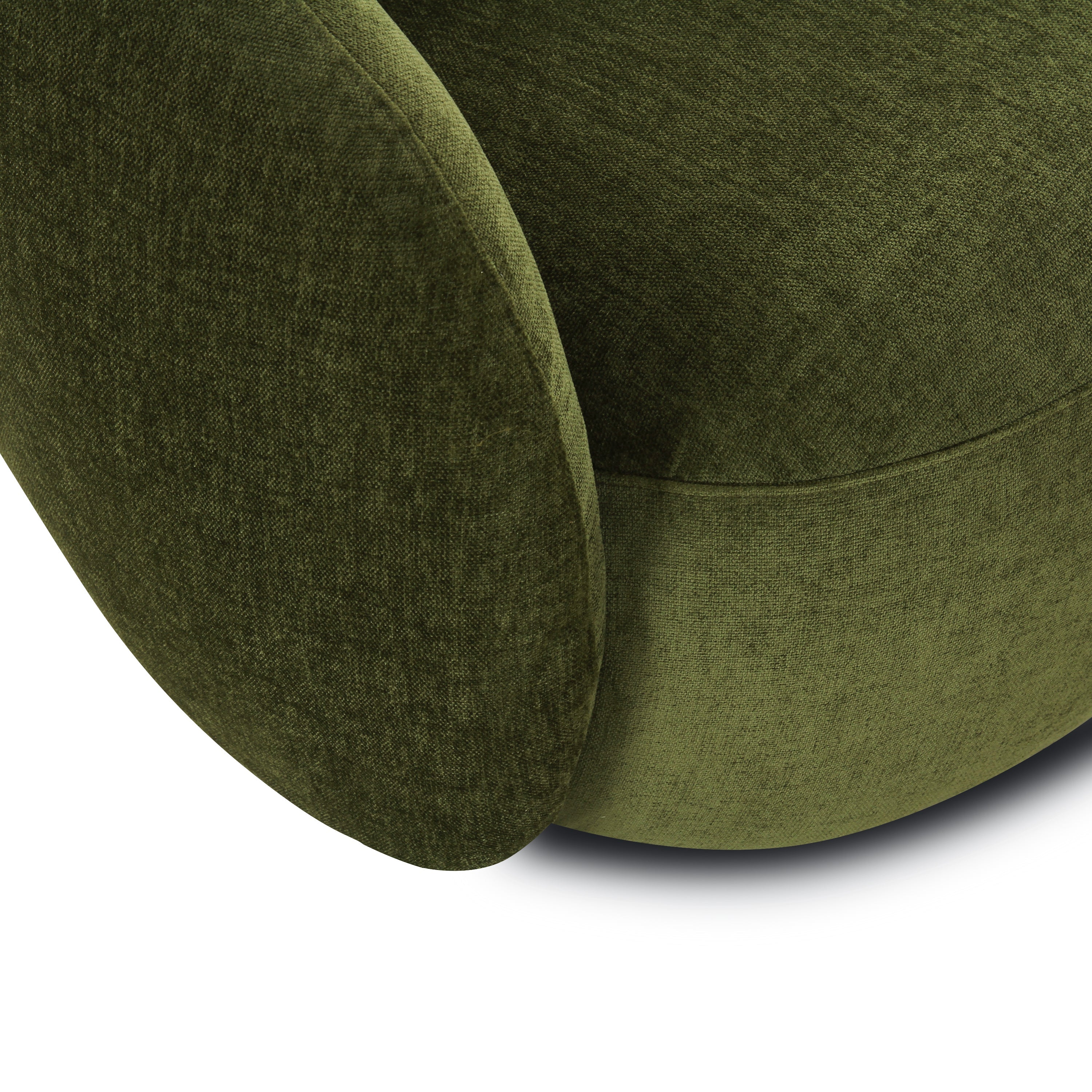 Fauteuil pivotant | Vert patiné
