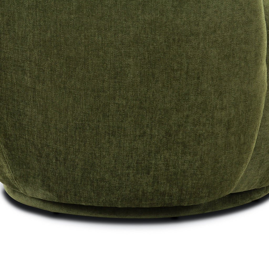 Fauteuil pivotant | Vert patiné