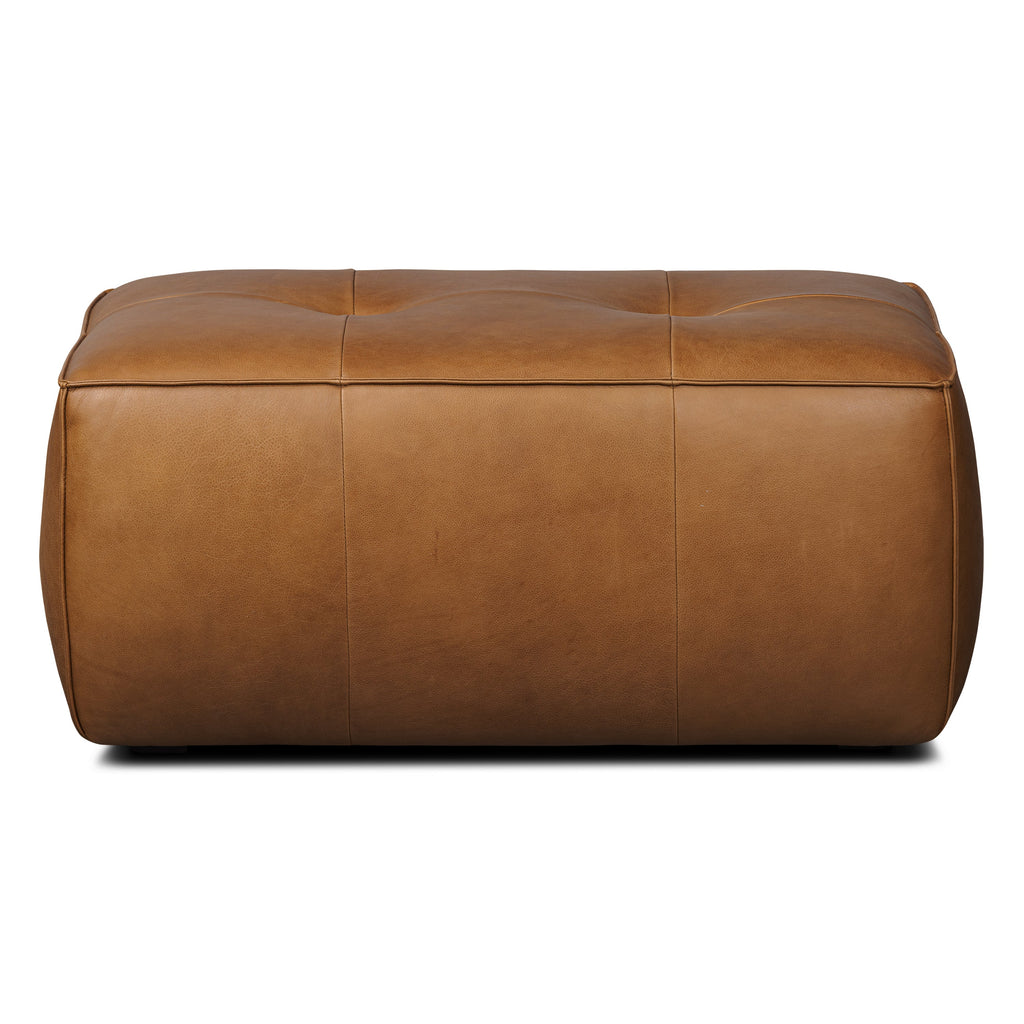 Ottoman en cuir | Havane