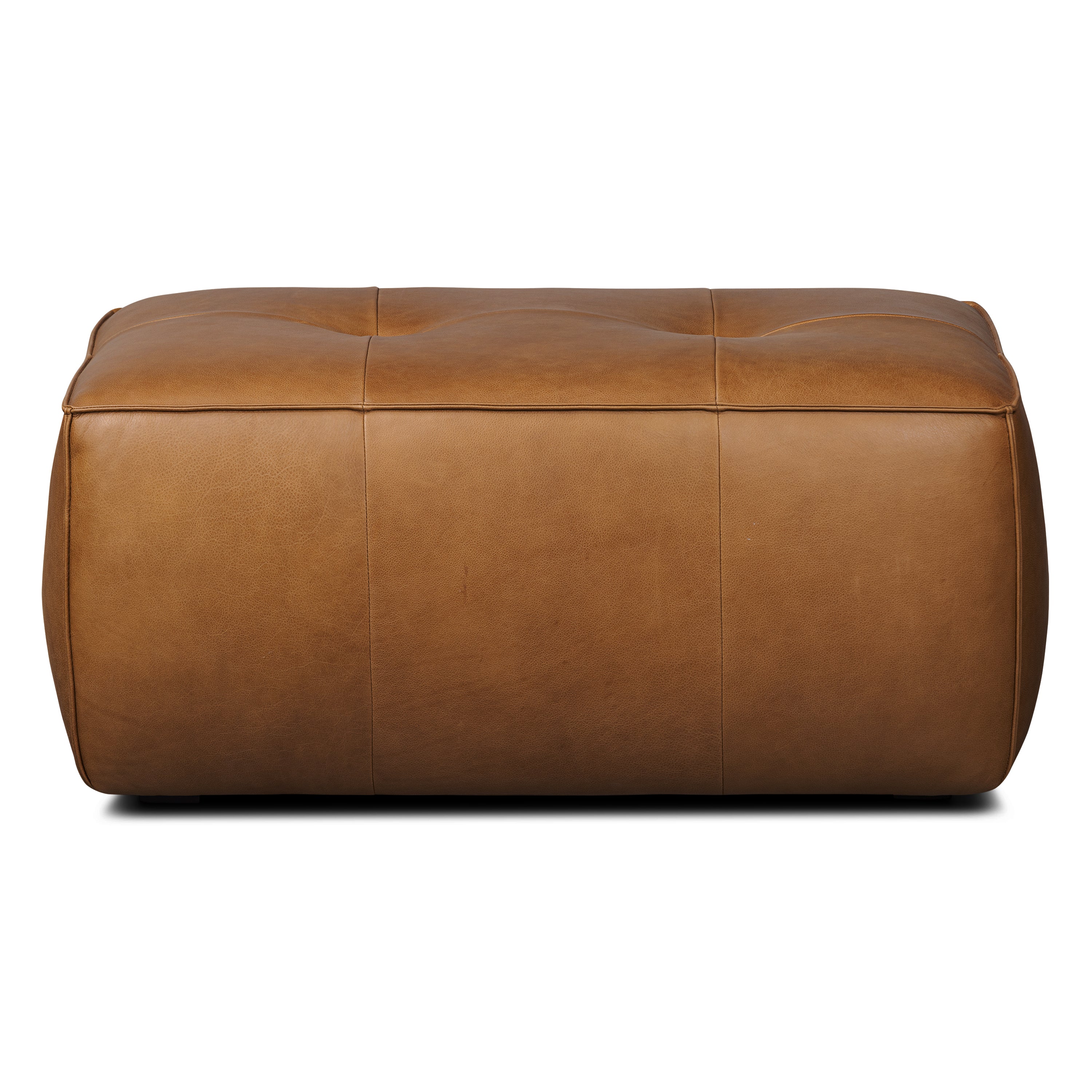 Ottoman en cuir | Havane
