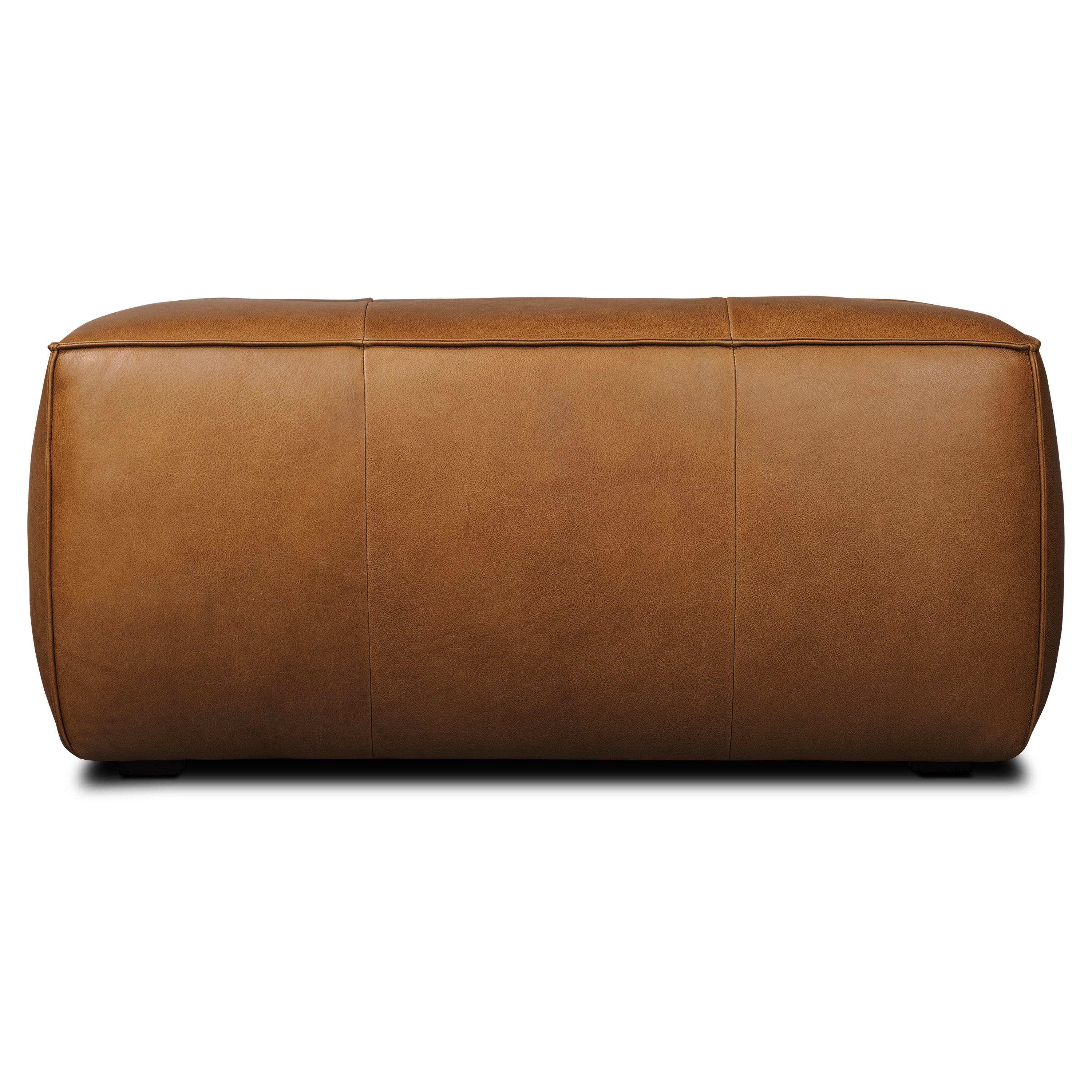 Ottoman en cuir | Havane