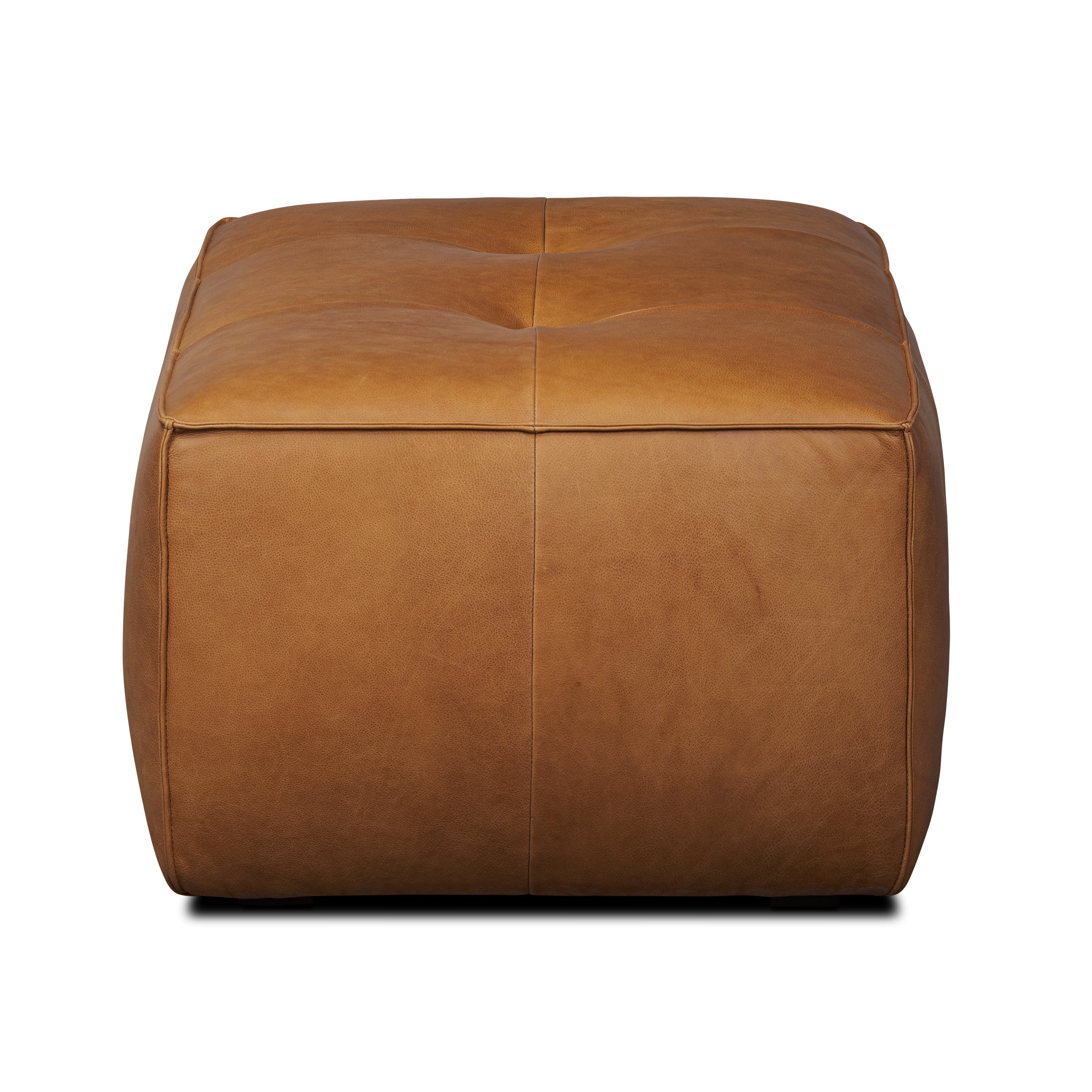 Ottoman en cuir | Havane