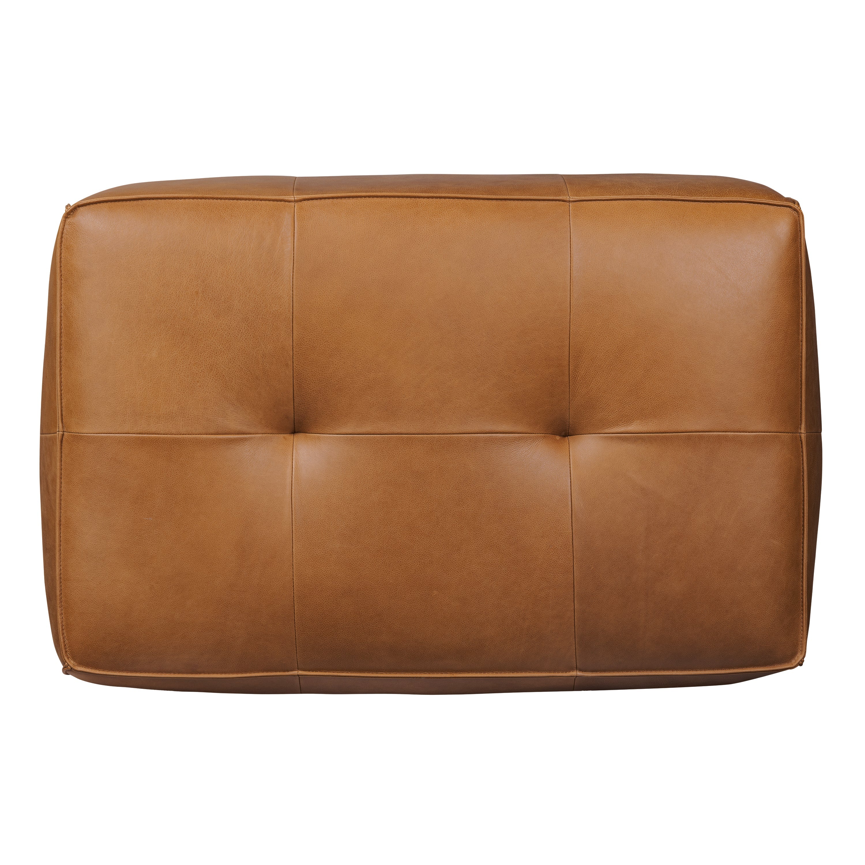 Ottoman en cuir | Havane