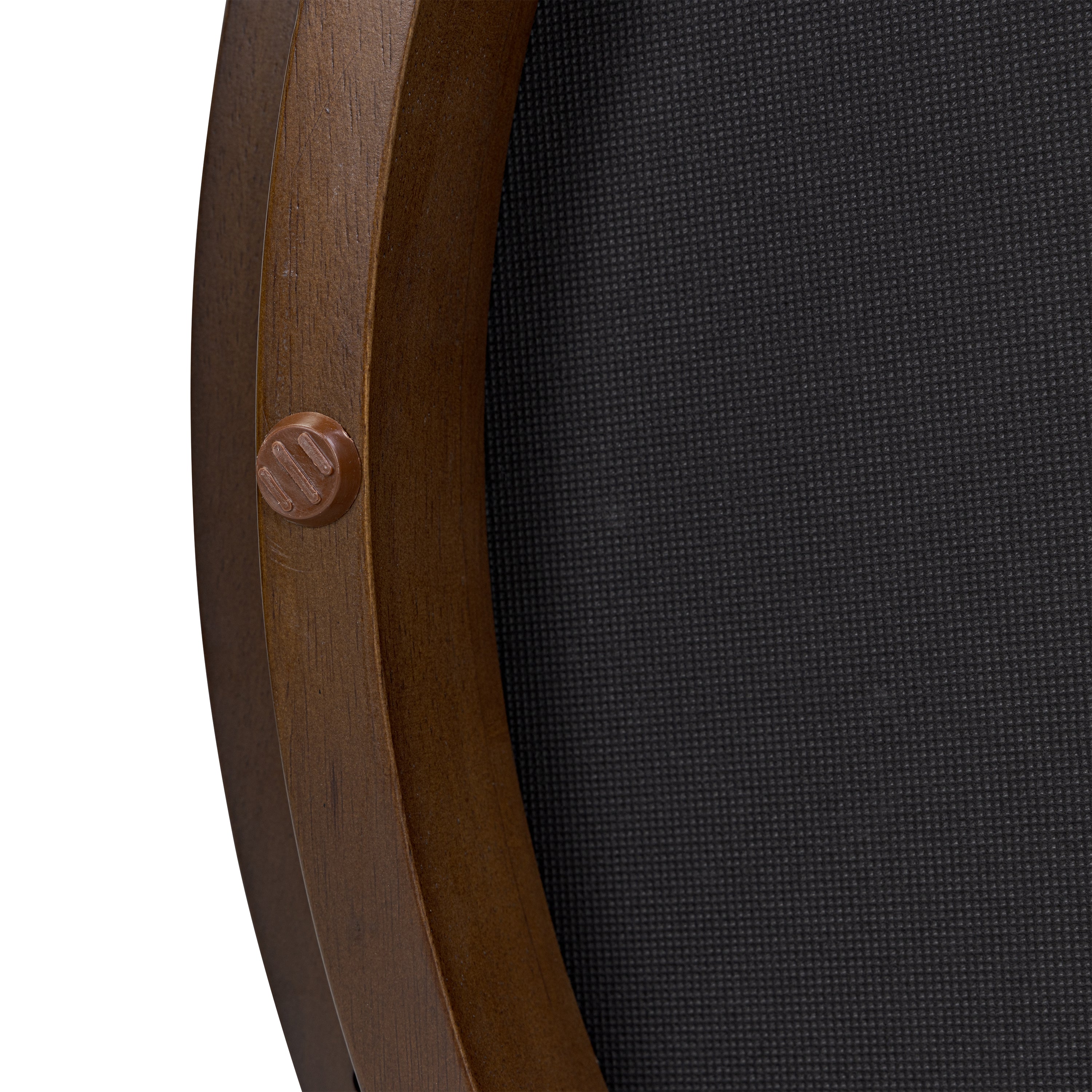 Pouf de rangement en cuir | Marron cacao