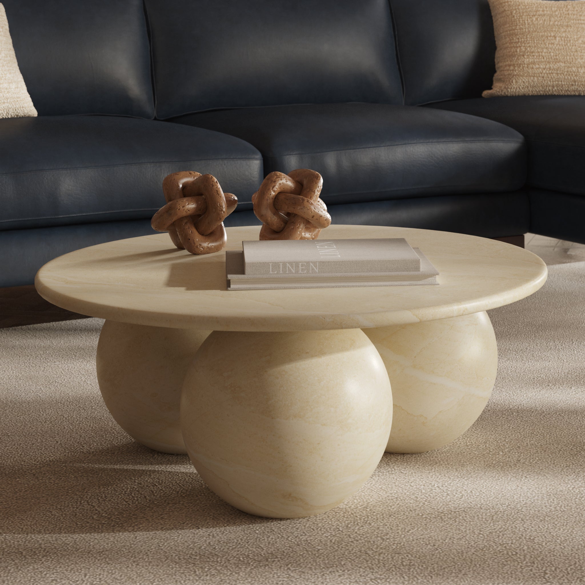 Table basse | Blanc grès