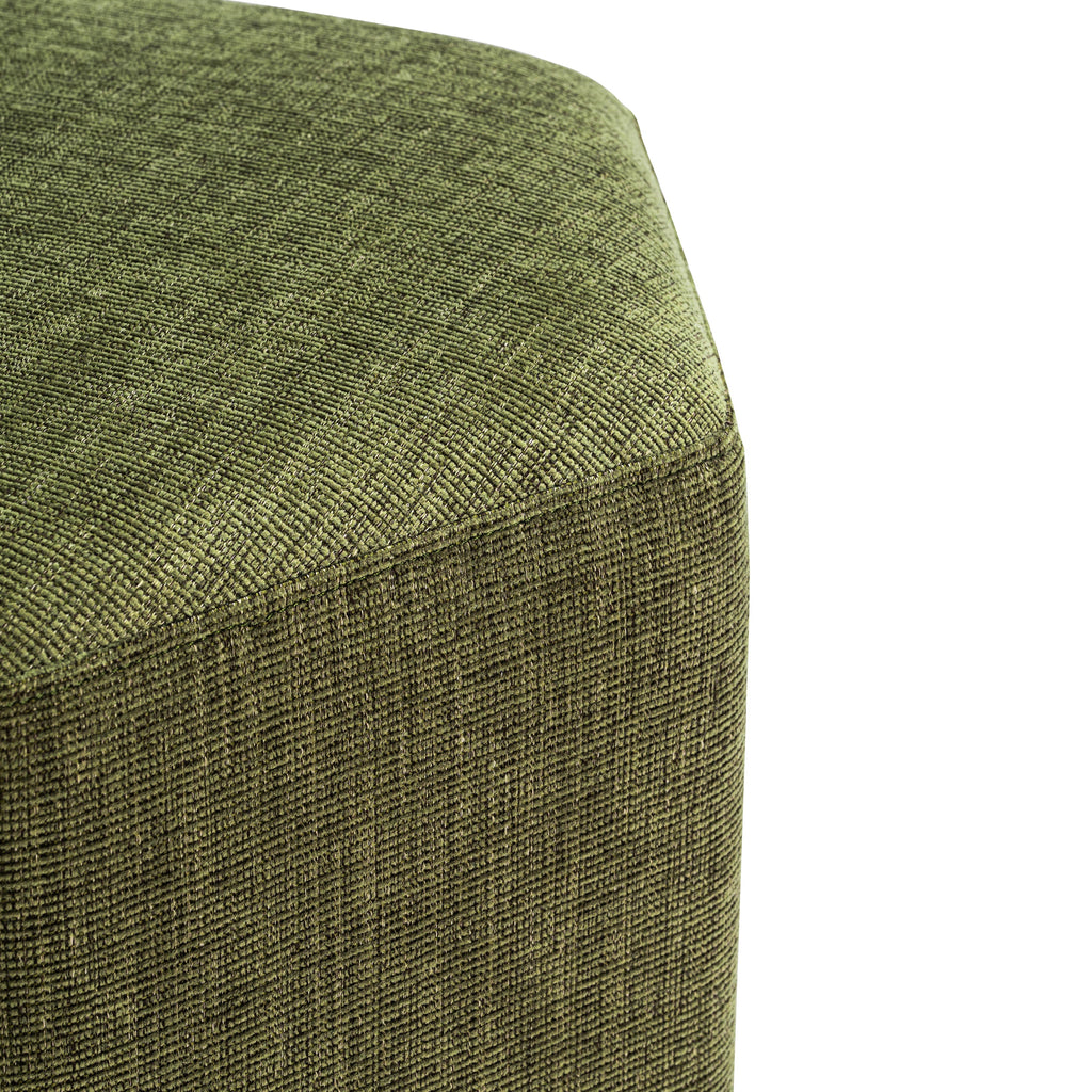 Ottomane | Vert mousse
