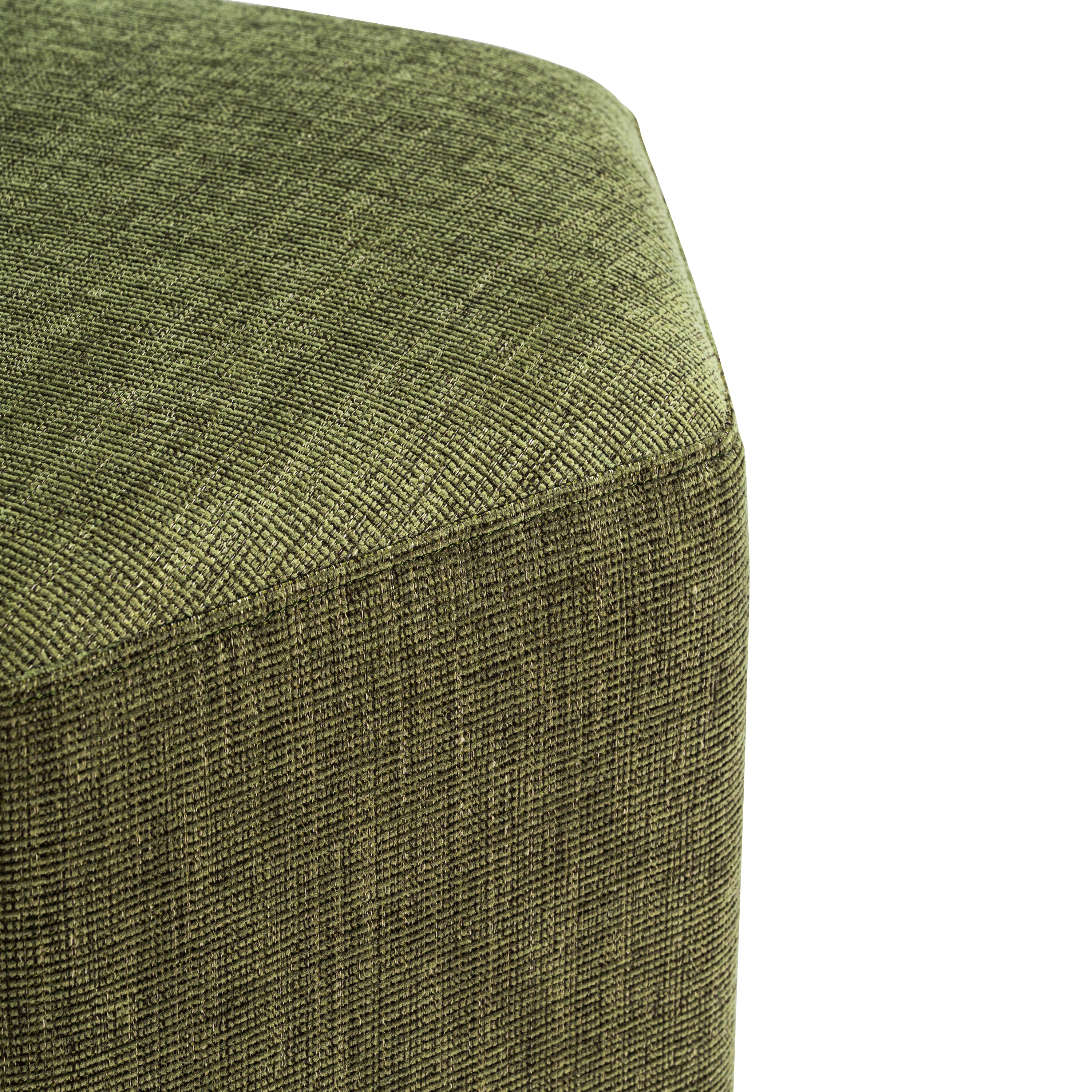 Ottomane | Vert mousse