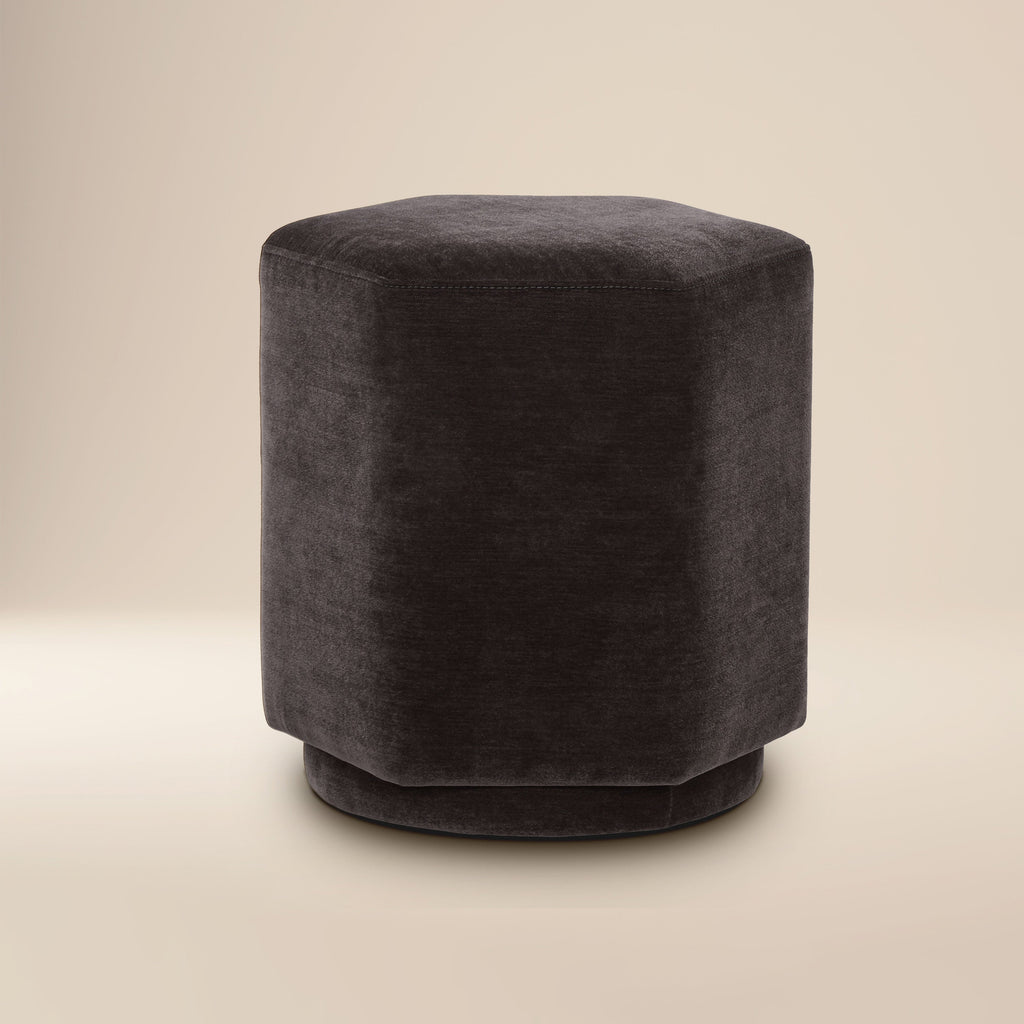Pouf Ottoman | Brun Ganache