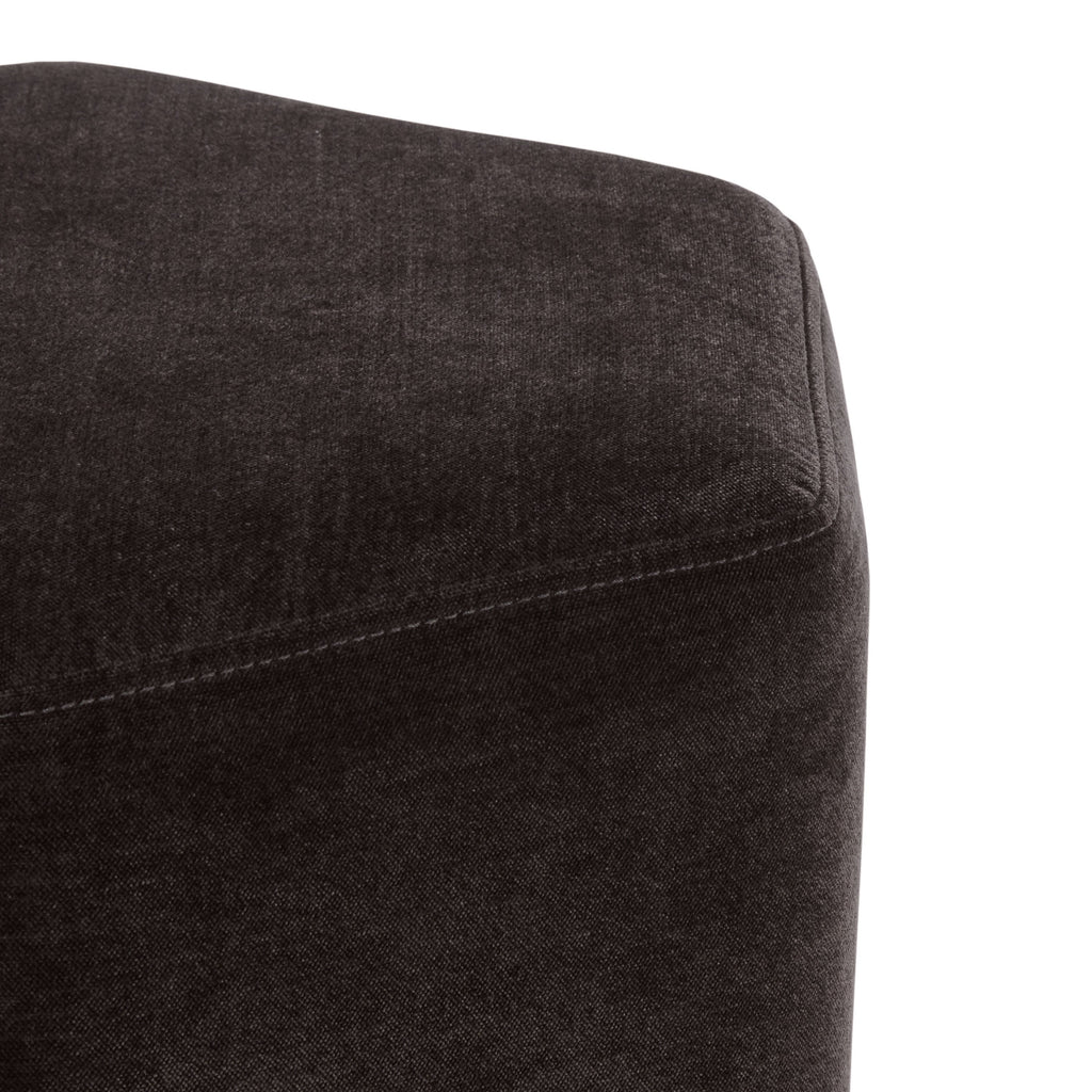Pouf Ottoman | Brun Ganache
