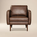 Fauteuil en cuir | Marron Bridle