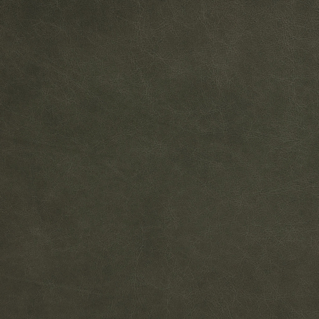 Fauteuil en cuir | Vert olivine