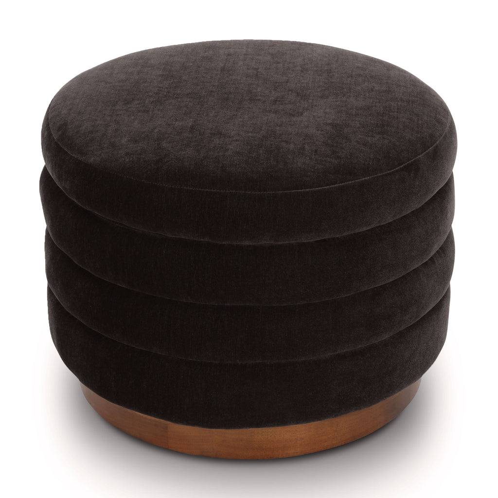 Pouf de rangement | Marron ganache