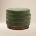 Pouffe de rangement | Vert Sagano