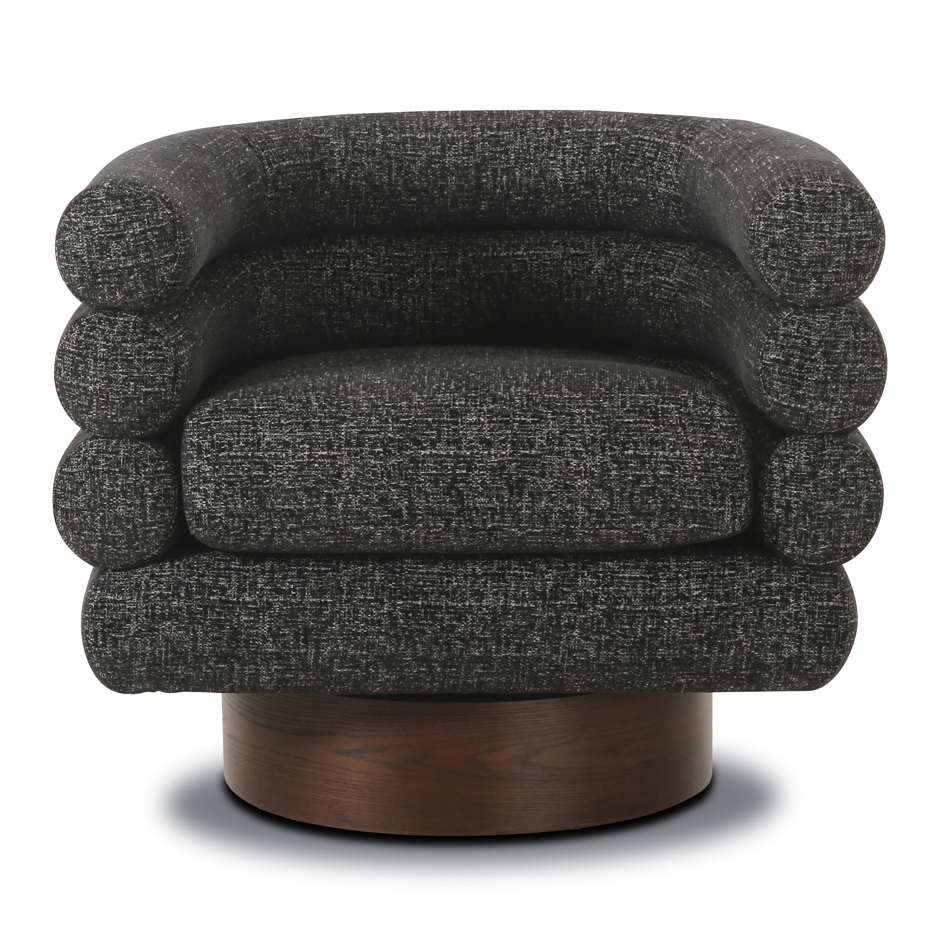 Fauteuil pivotant | Noir ébène