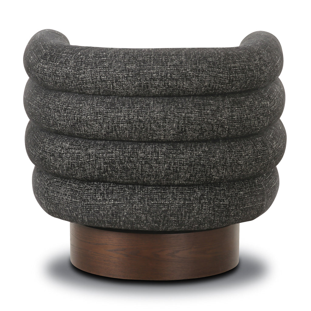 Fauteuil pivotant | Noir ébène