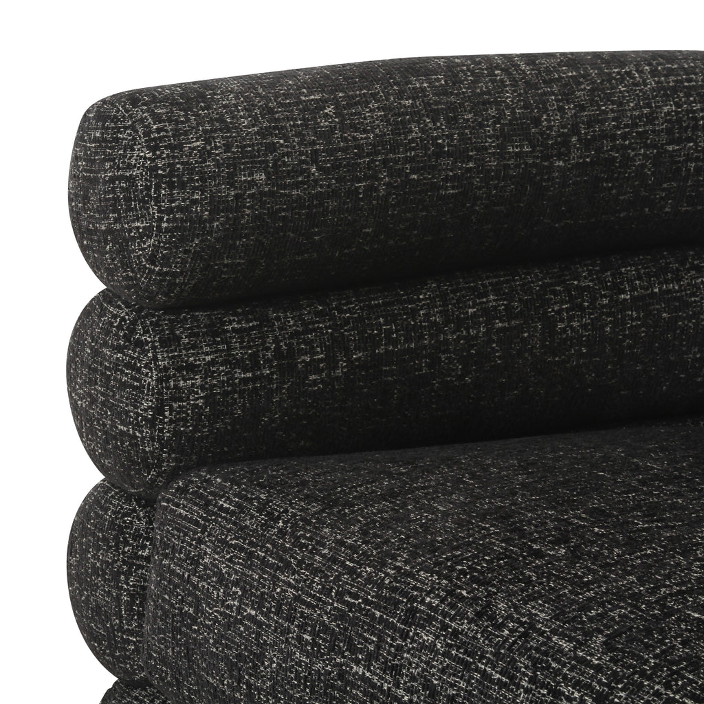 Fauteuil pivotant | Noir ébène