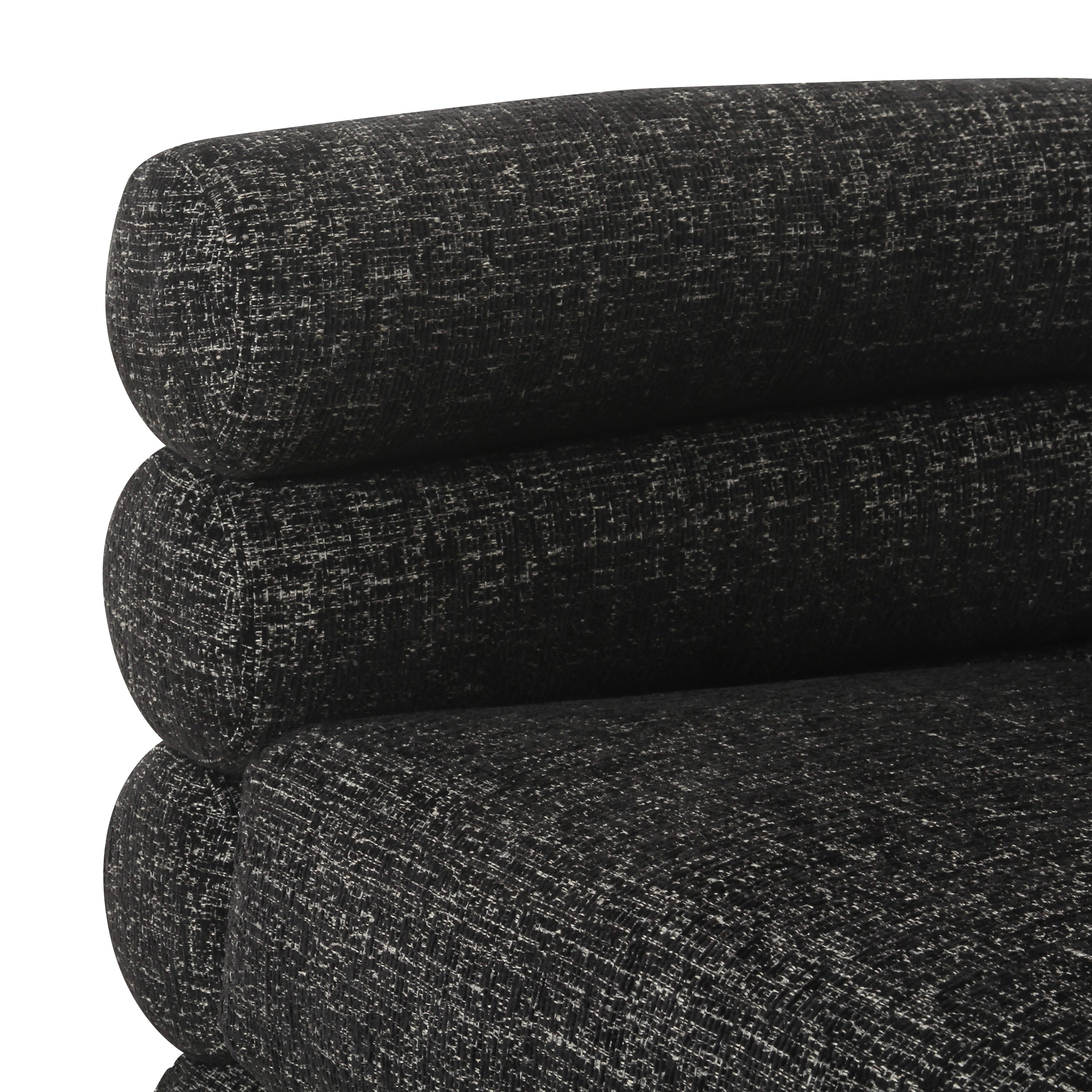 Fauteuil pivotant | Noir ébène