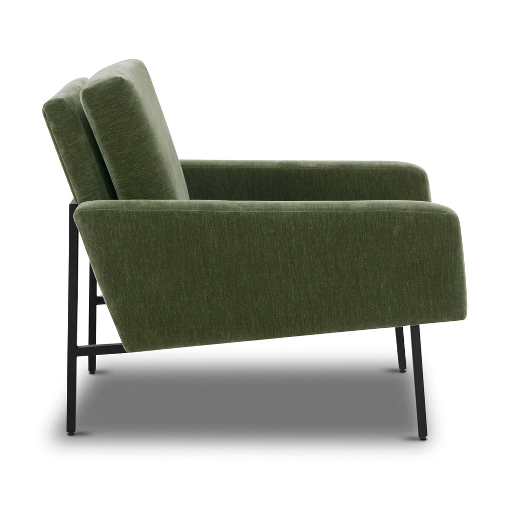 Fauteuil de salon | Vert Sagano