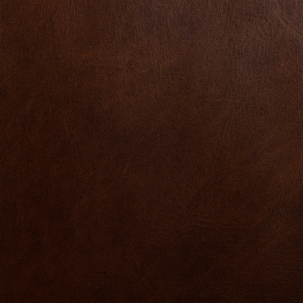 Fauteuil en cuir | Marron Oscuro