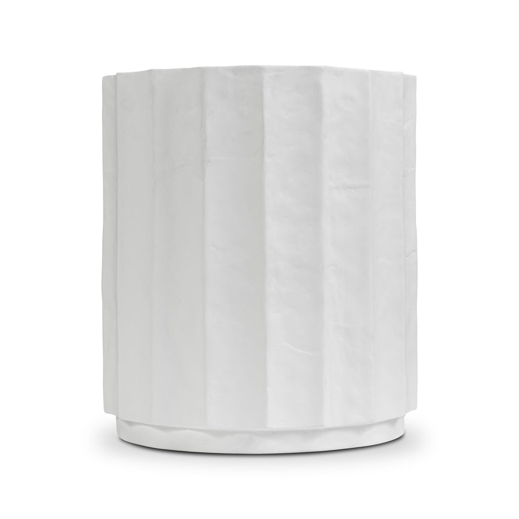 Table d'appoint | Béton ivoire