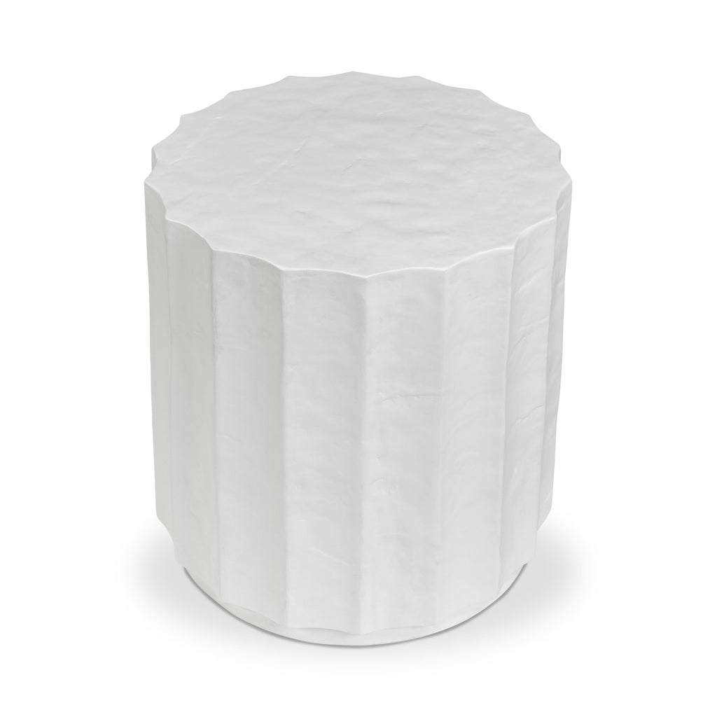 Table d'appoint | Béton ivoire