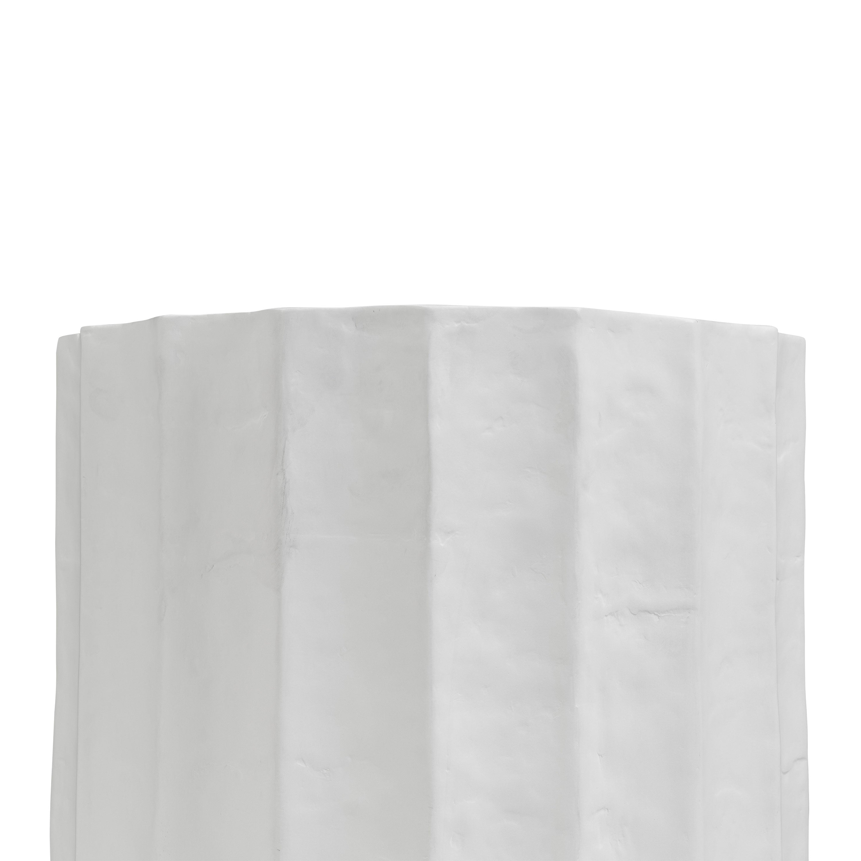 Table d'appoint | Béton ivoire