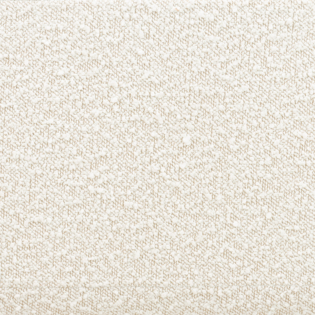 Pouf | Bouclette Blanche Moussée