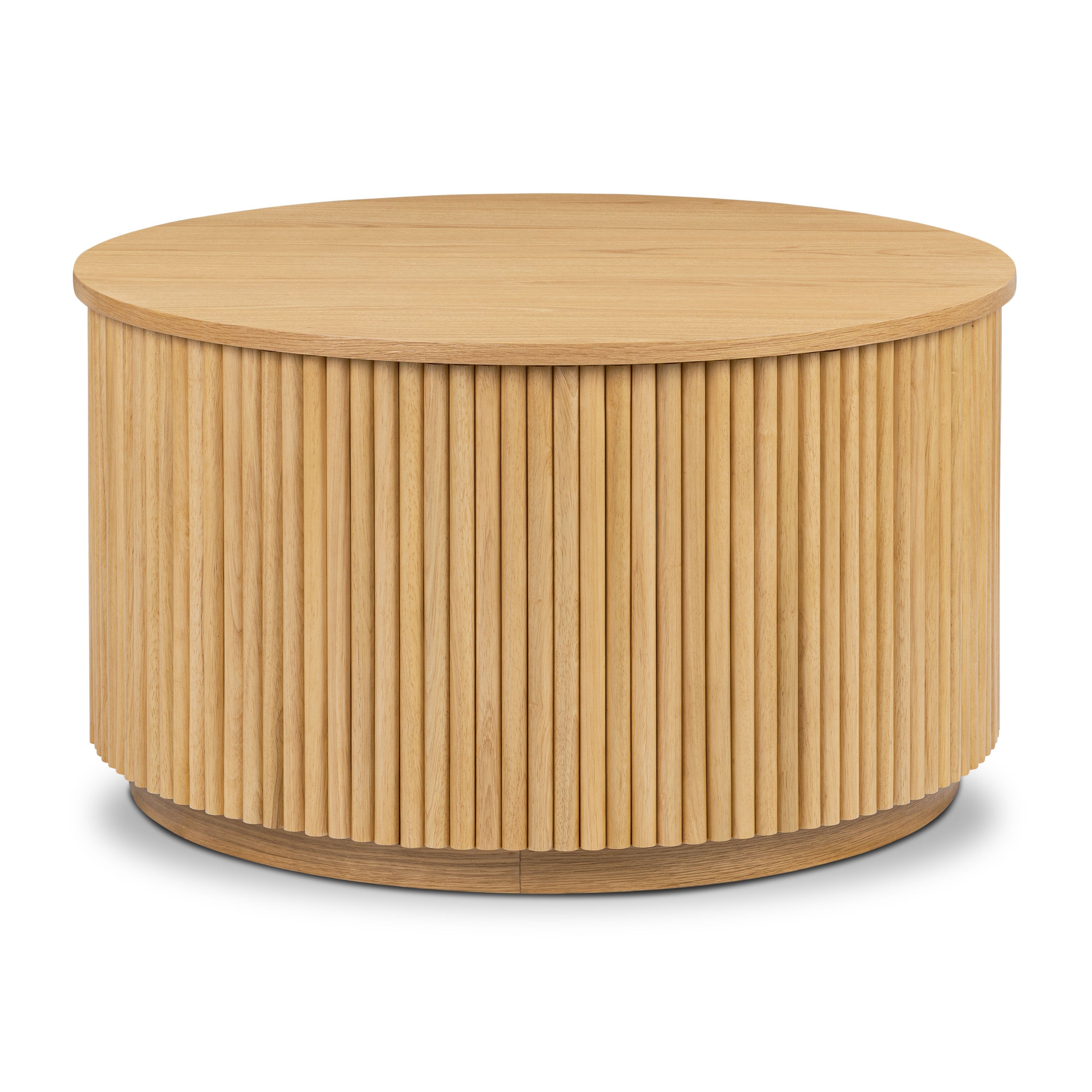 Table Basse de Rangement | Chêne
