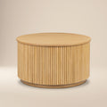 Table Basse de Rangement | Chêne