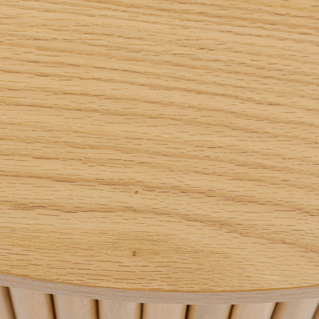 Table Basse de Rangement | Chêne