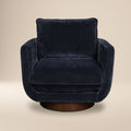 Fauteuil pivotant | Bleu mystique