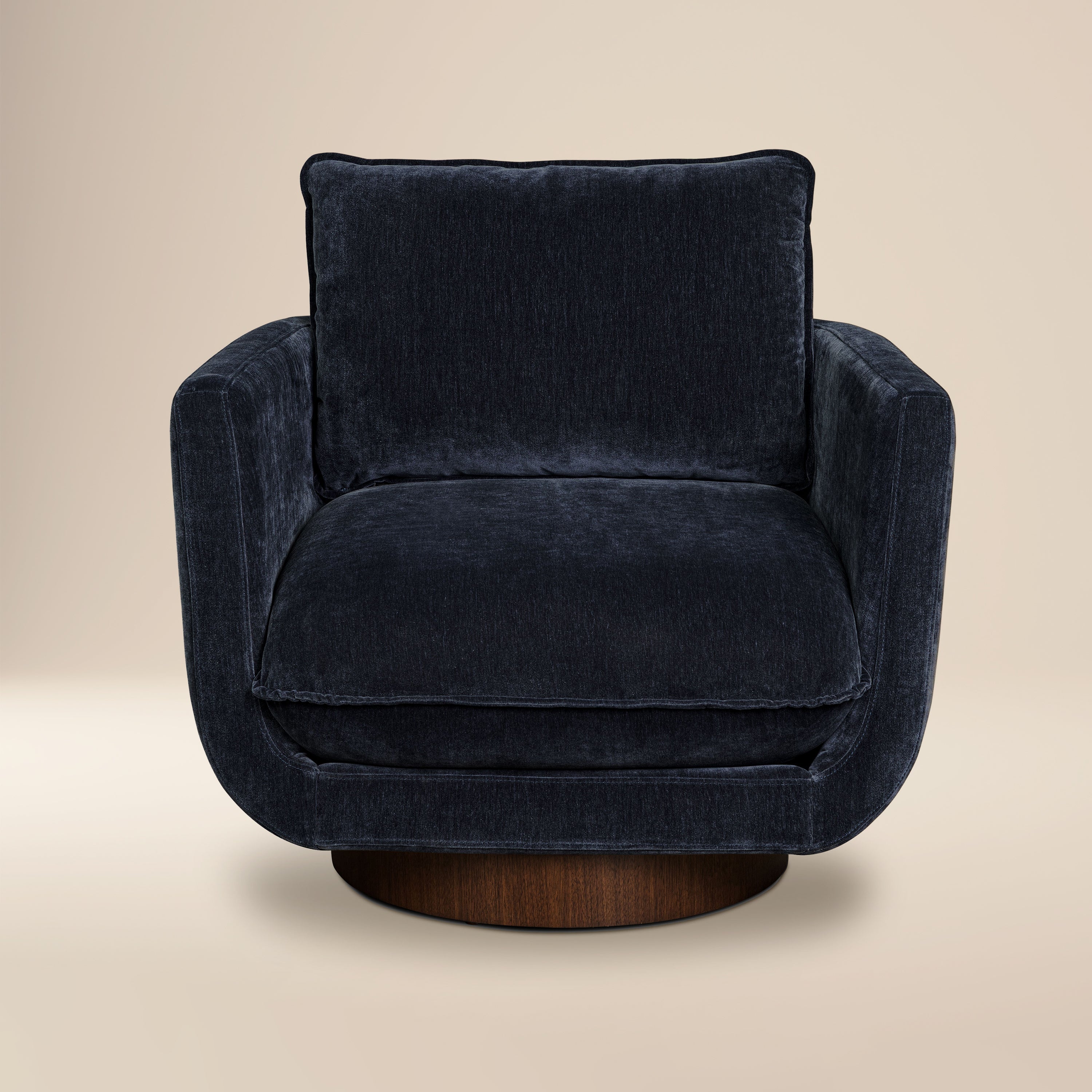 Fauteuil pivotant | Bleu mystique