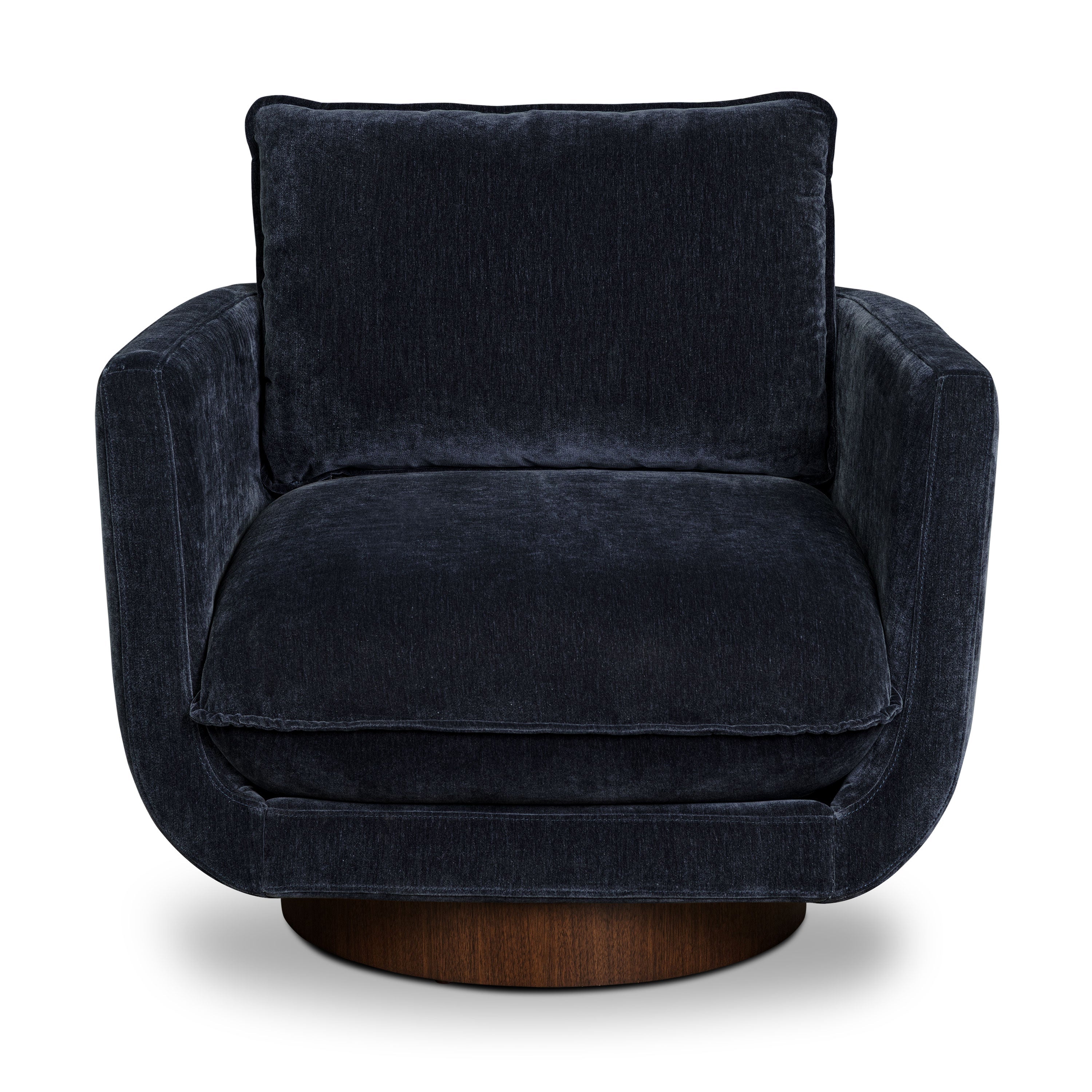 Fauteuil pivotant | Bleu mystique