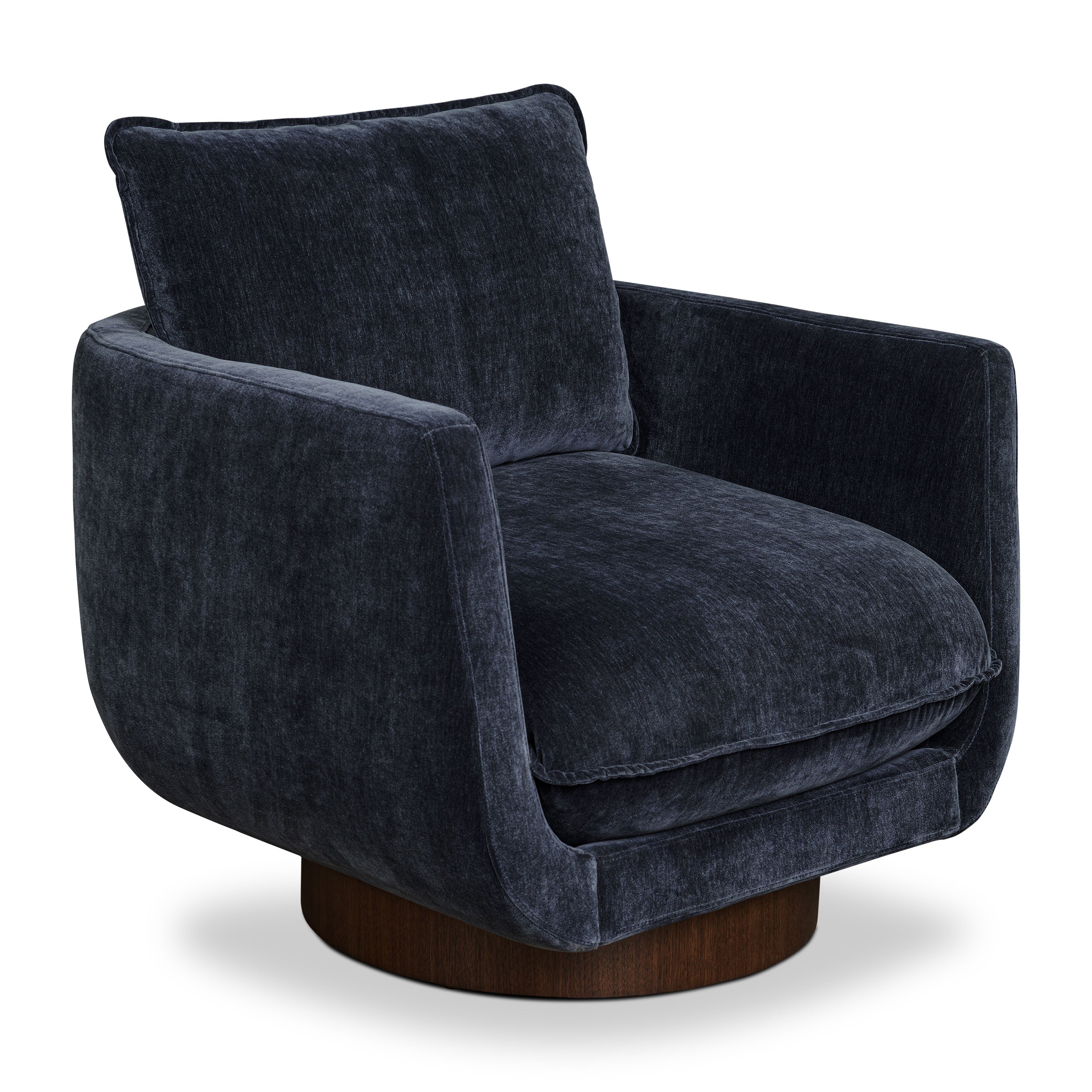 Fauteuil pivotant | Bleu mystique