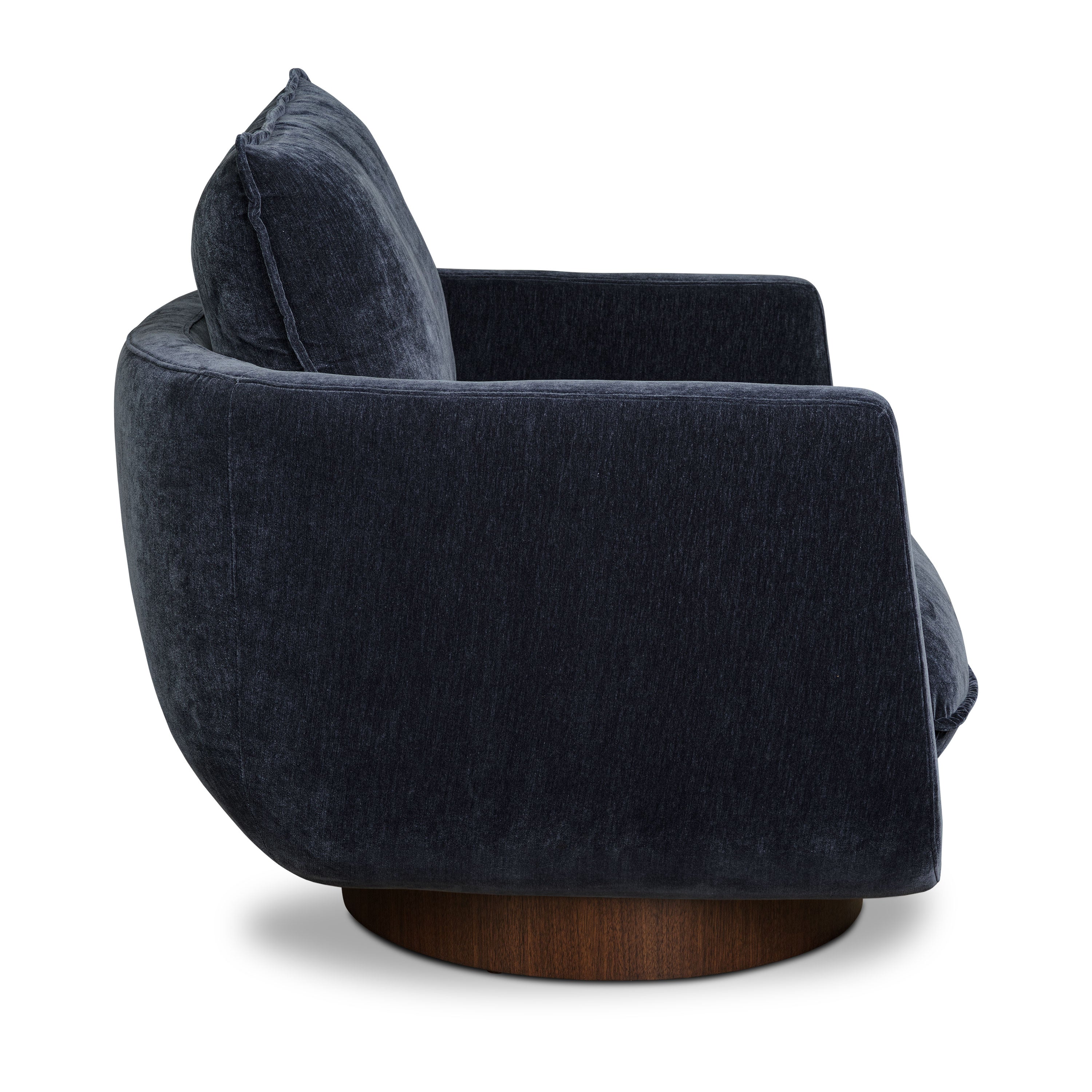 Fauteuil pivotant | Bleu mystique