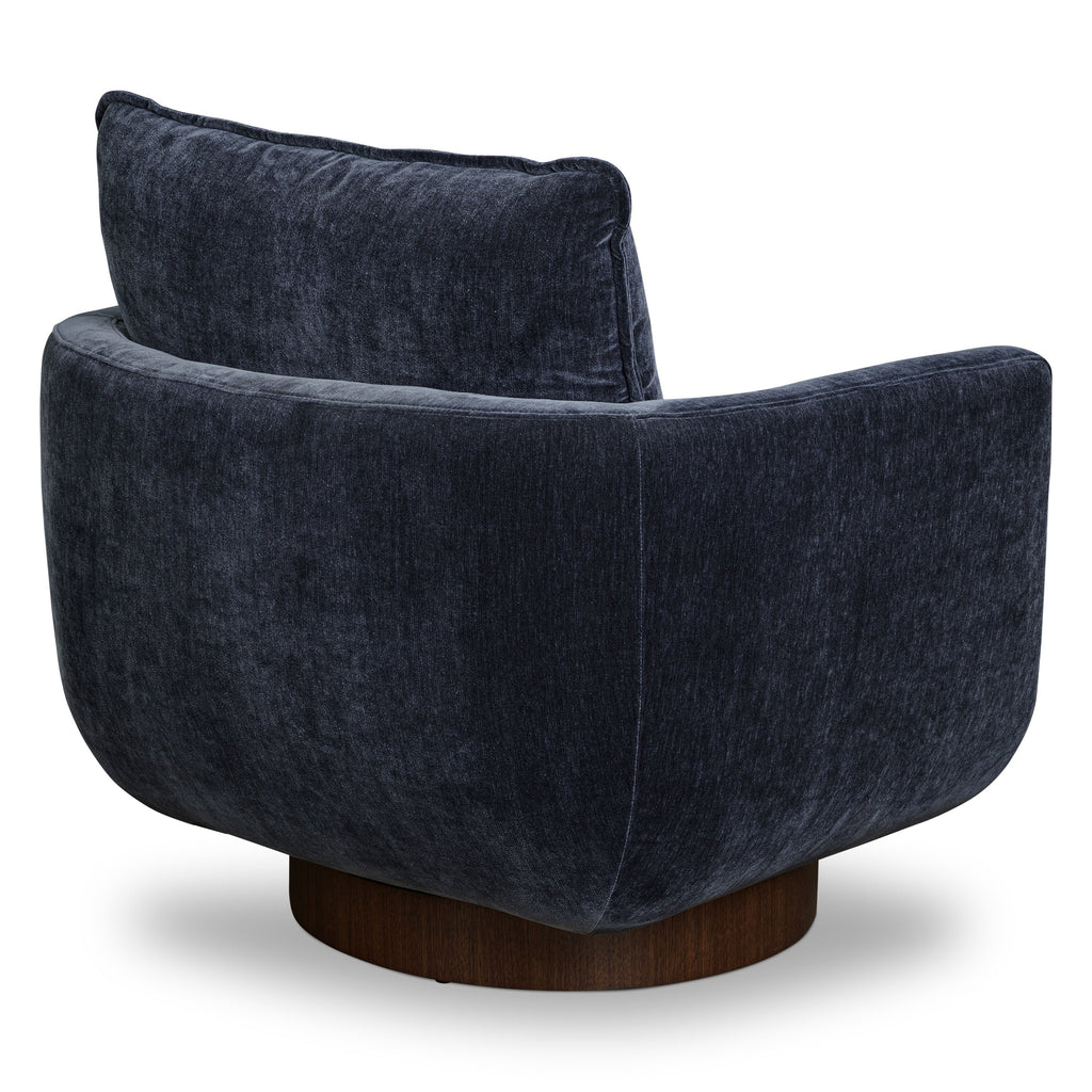 Fauteuil pivotant | Bleu mystique
