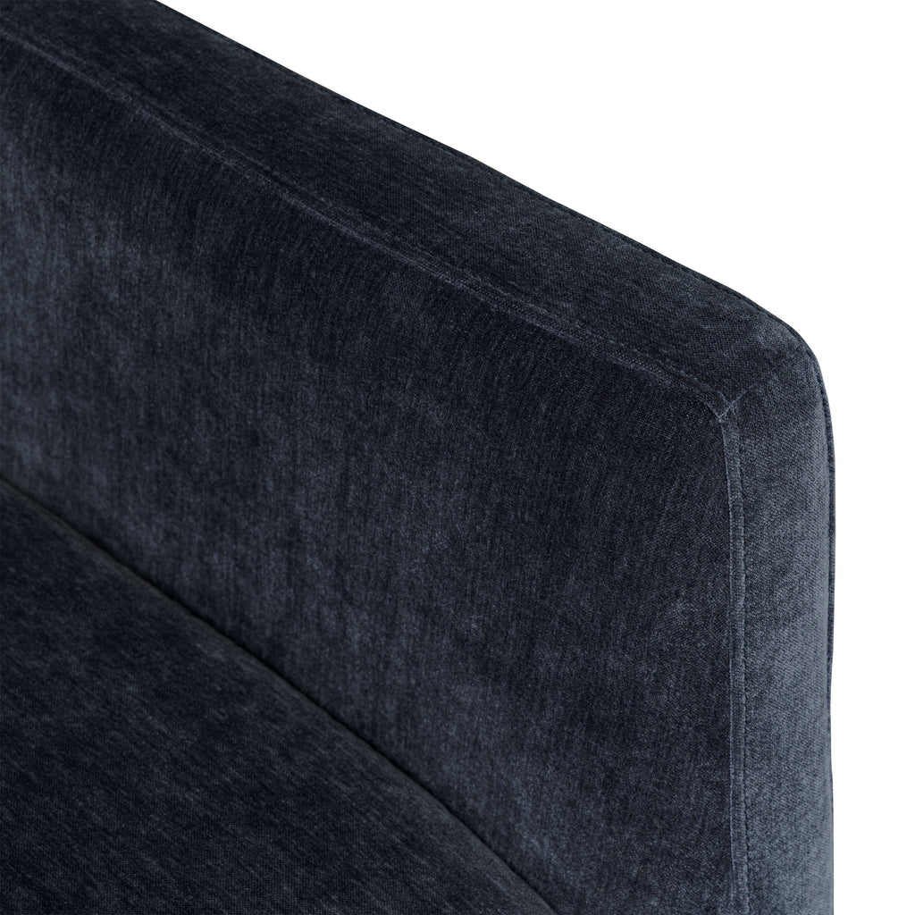 Fauteuil pivotant | Bleu mystique
