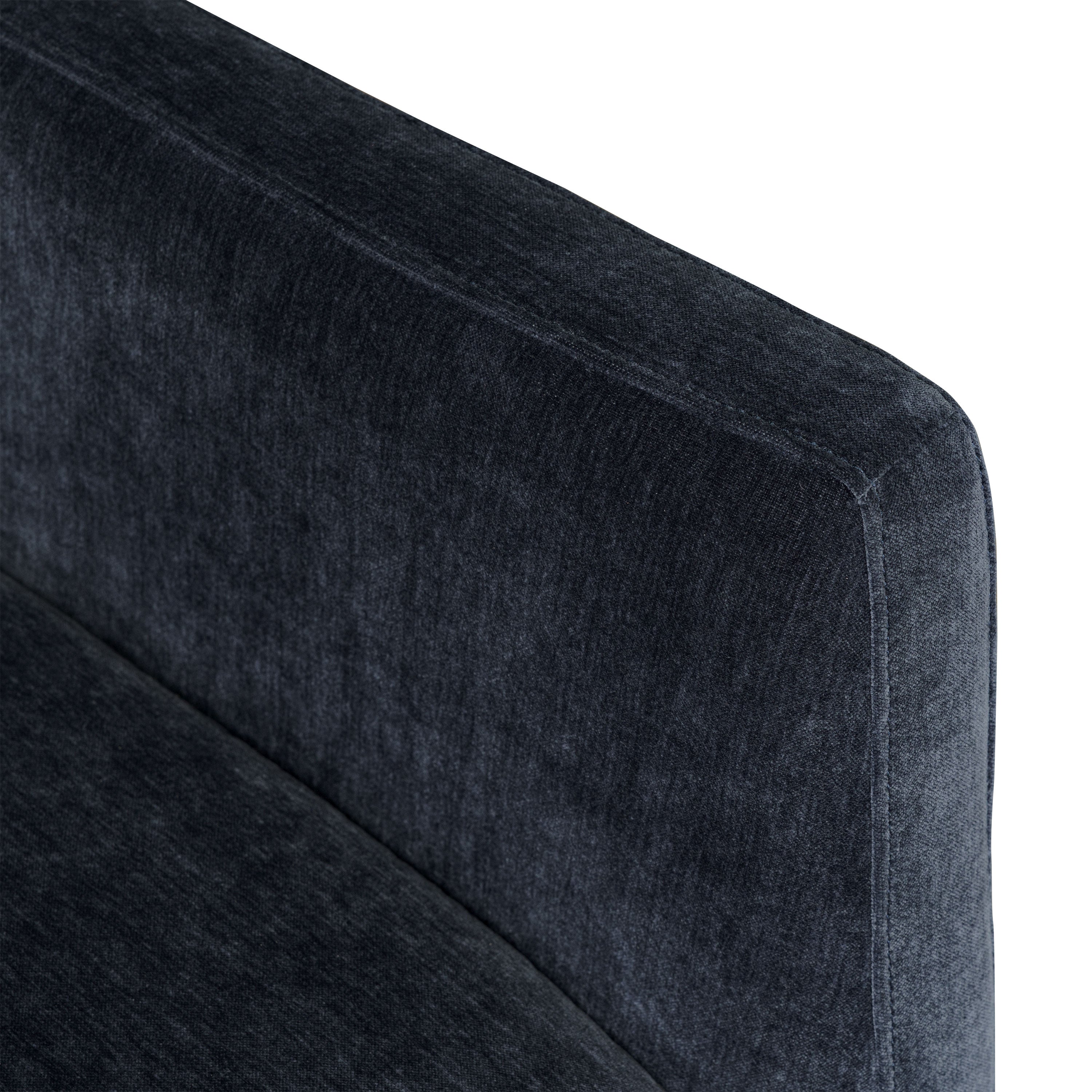 Fauteuil pivotant | Bleu mystique