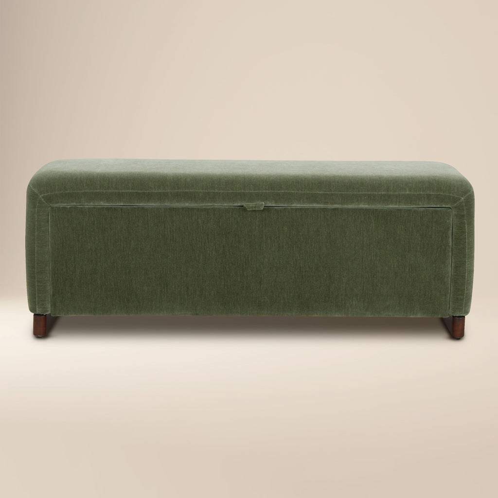 Banc de rangement | Vert Sagano