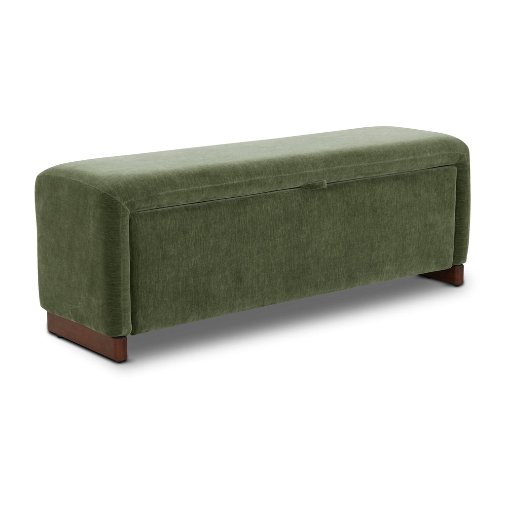 Banc de rangement | Vert Sagano