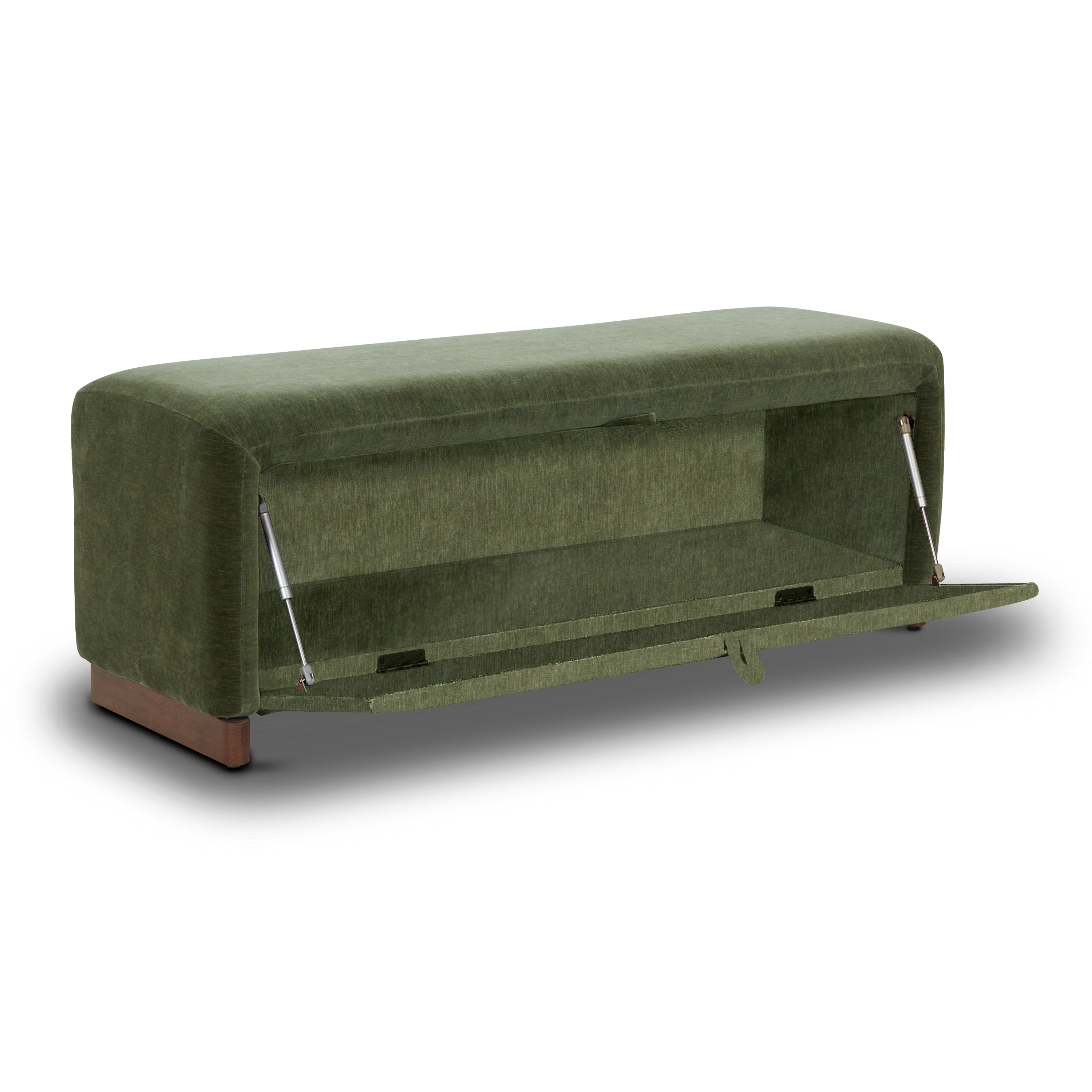 Banc de rangement | Vert Sagano