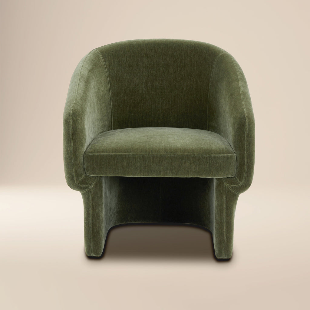 Fauteuil de salon | Vert Sagano