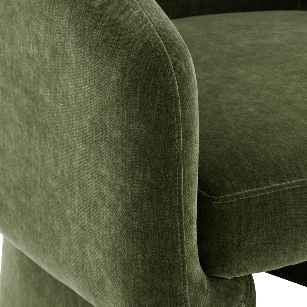 Fauteuil de salon | Vert Sagano