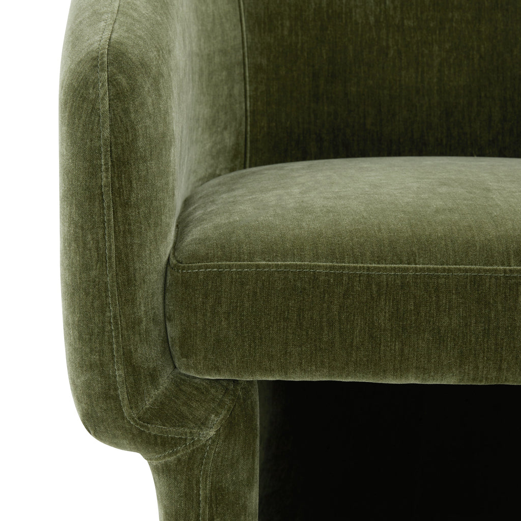 Fauteuil de salon | Vert Sagano