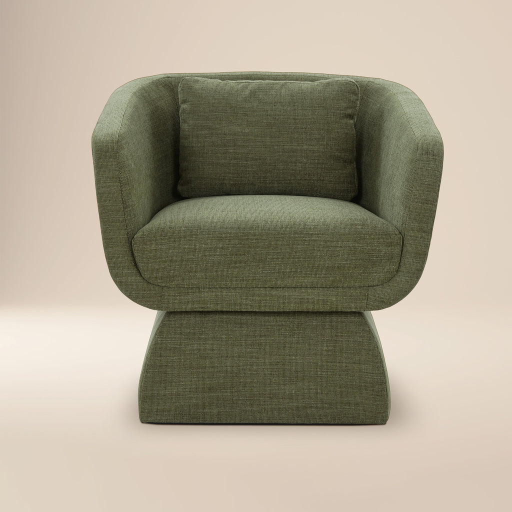Chaise longue | Vert mousse